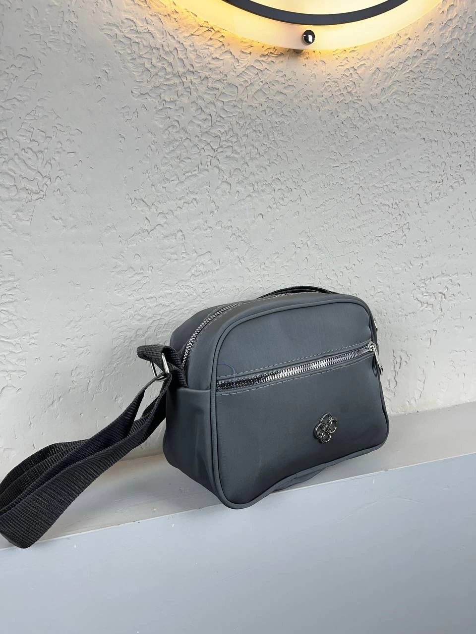 Gri Renk 2 Bölme YENİSİ Çanta CB4287