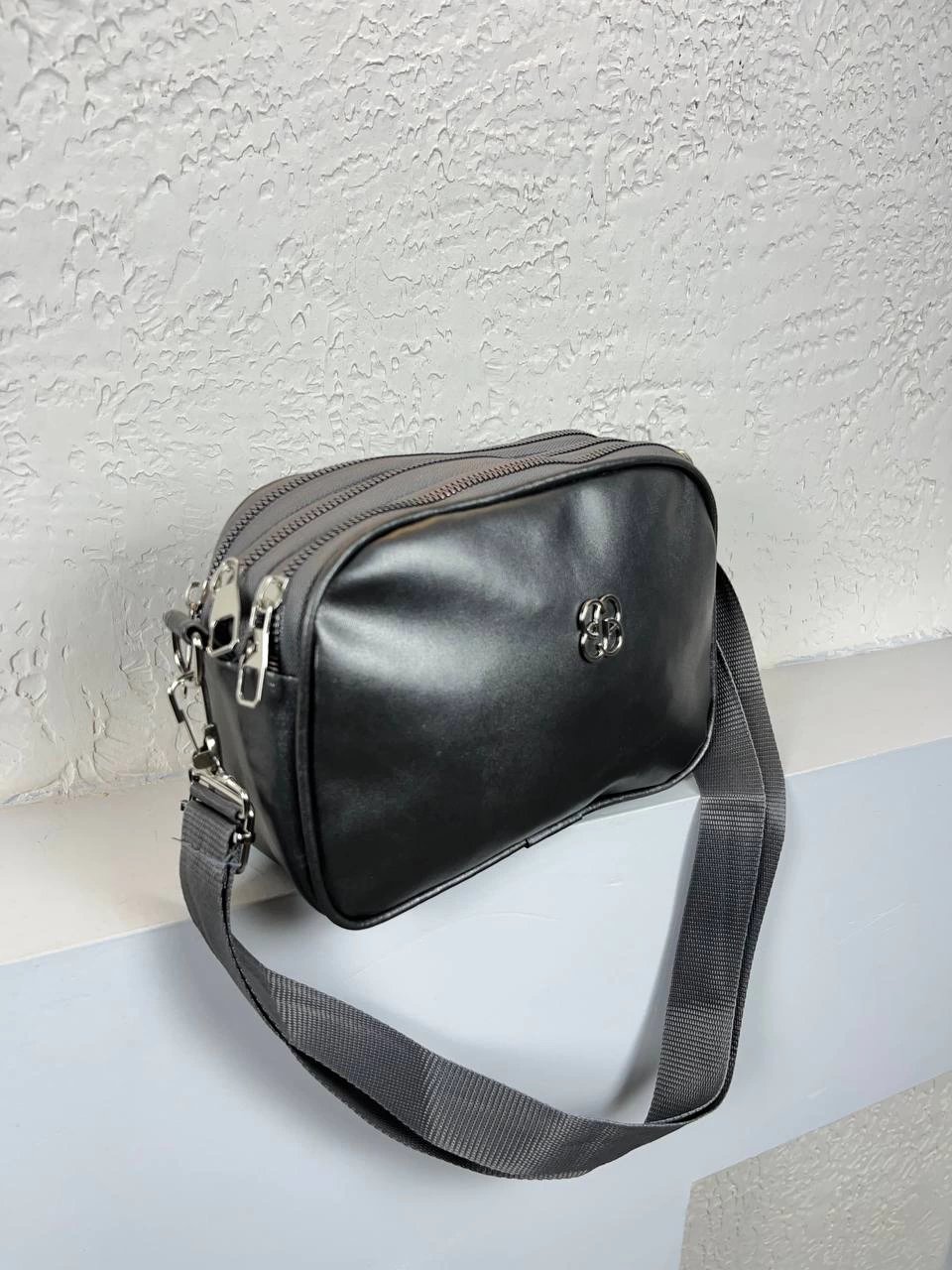 Gri Renk 3 Bölme Kalite Çanta CB6370