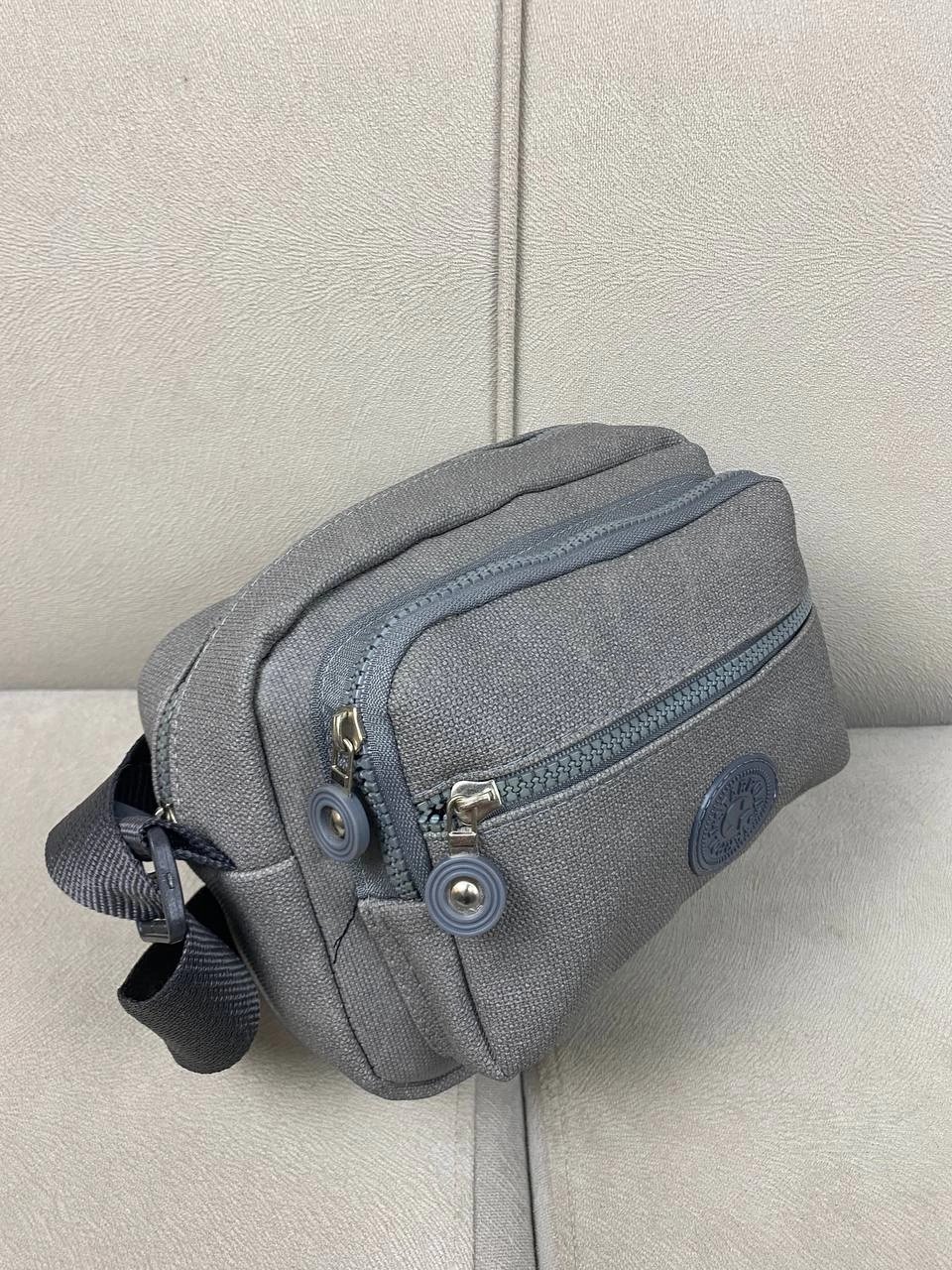 Gri Renk 3 Cepli Çanta