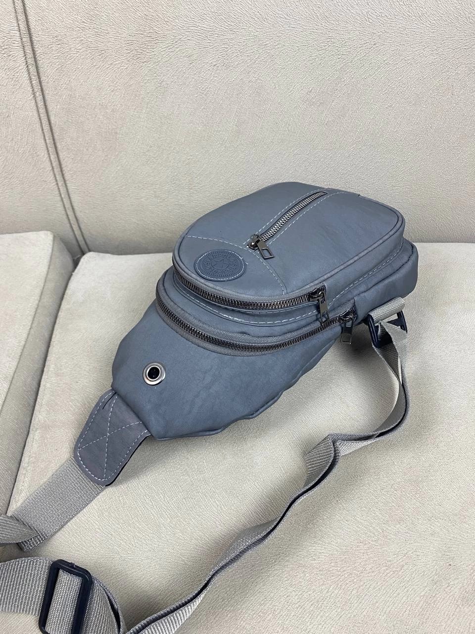 Gri Renk Body Bag Çanta CB6081