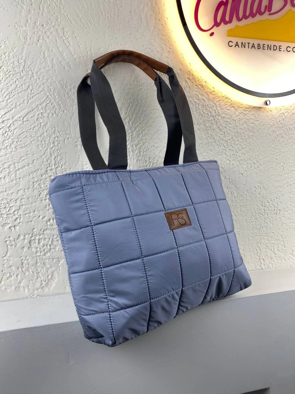 Açık Gri Renk Büyük Boy Kampanyalı Paraşüt Kol Çanta CB96278