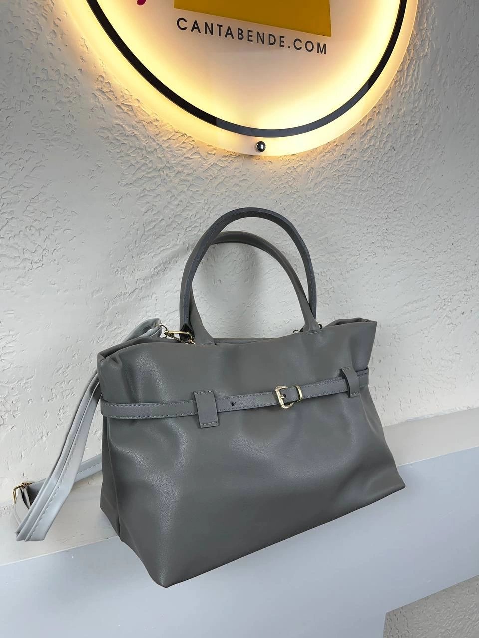 Gri Renk Kalite Çanta CB2036