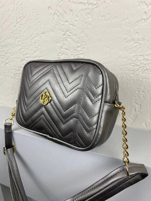 Gri Renk Kaliteli Çapraz Çanta