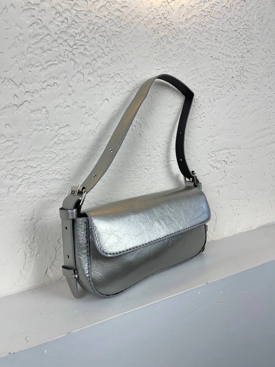 Gri Renk YENİ BAGET Çanta CB2179
