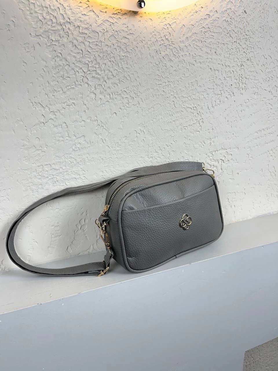 Gri Renk Yeni Sezon 2 Bölme Çanta CB1239