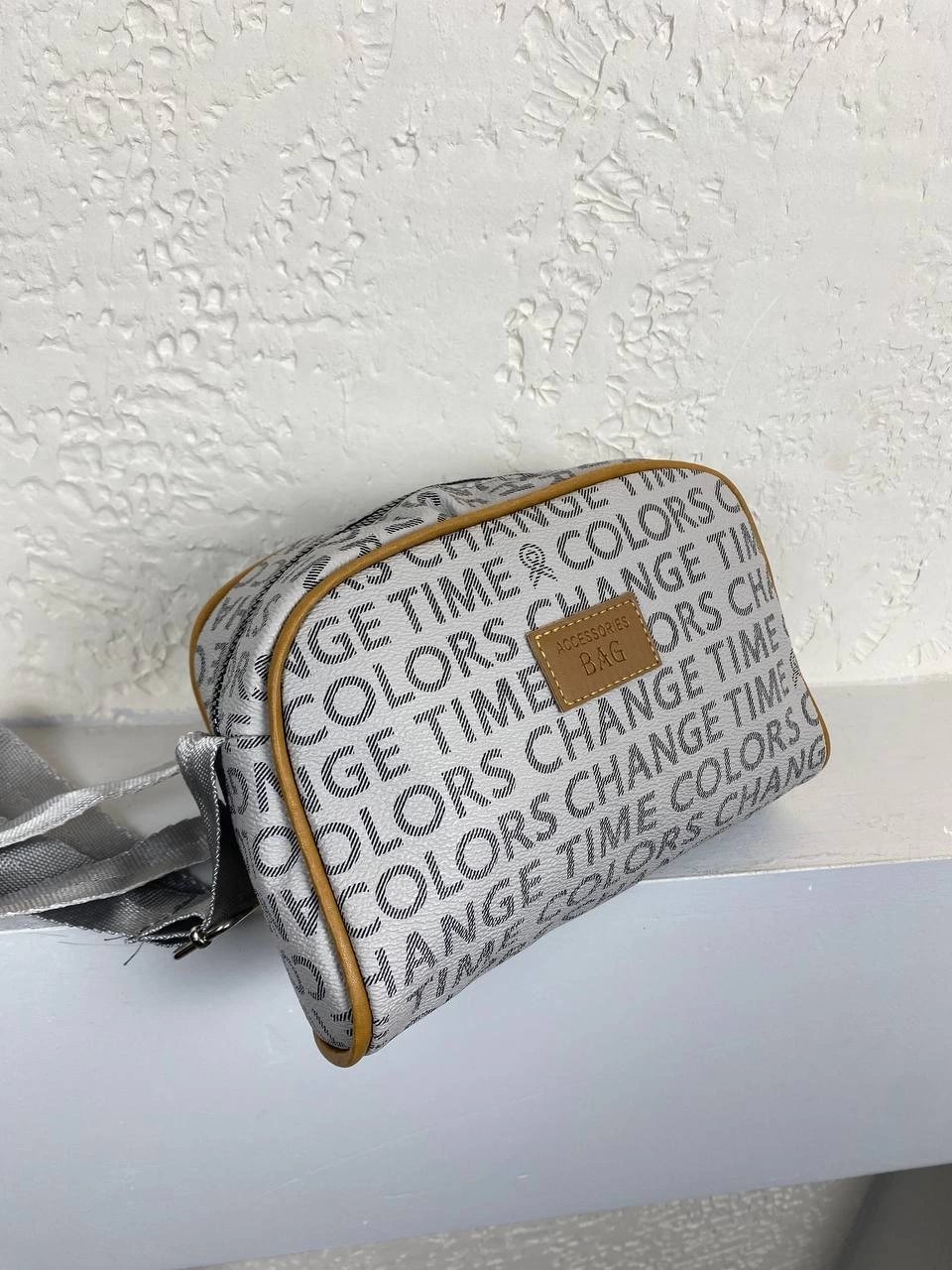 Gri Renk Yeni Sezon Çapraz Çanta