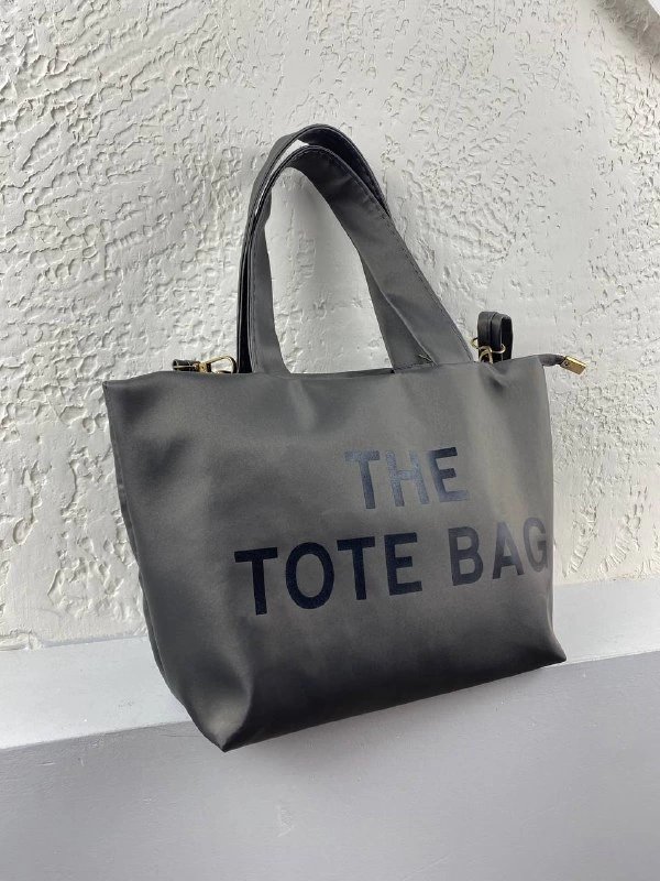 Gri Tote Bag Kol Çanta