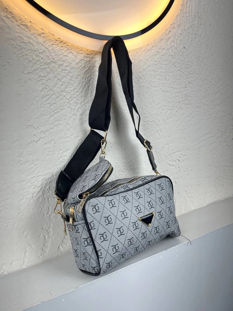 Gri YENİ KAMPANYA ÇANTA CÜZDANLI CB2174