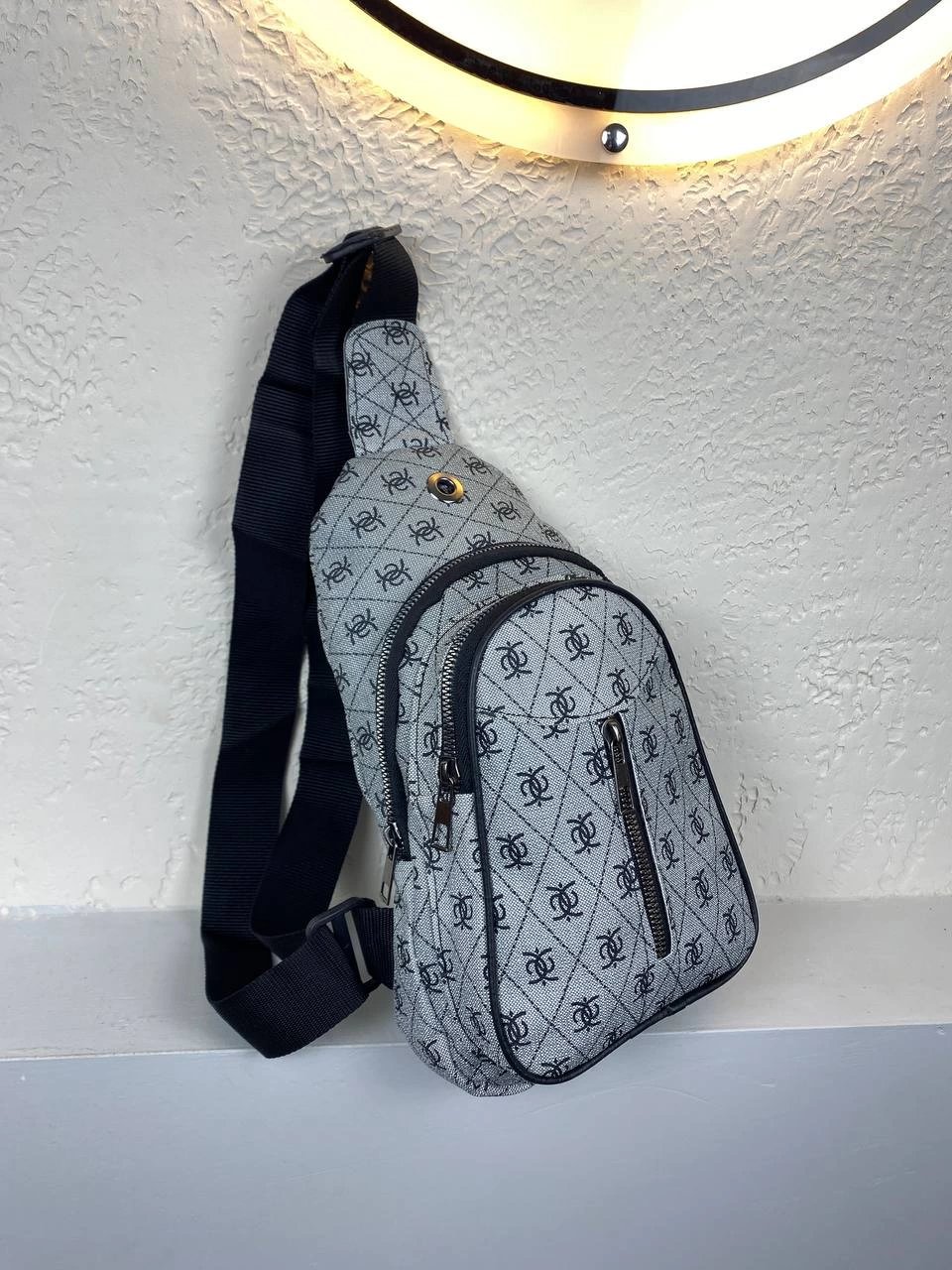 Gri Yeni Sezon Body Bag Çanta