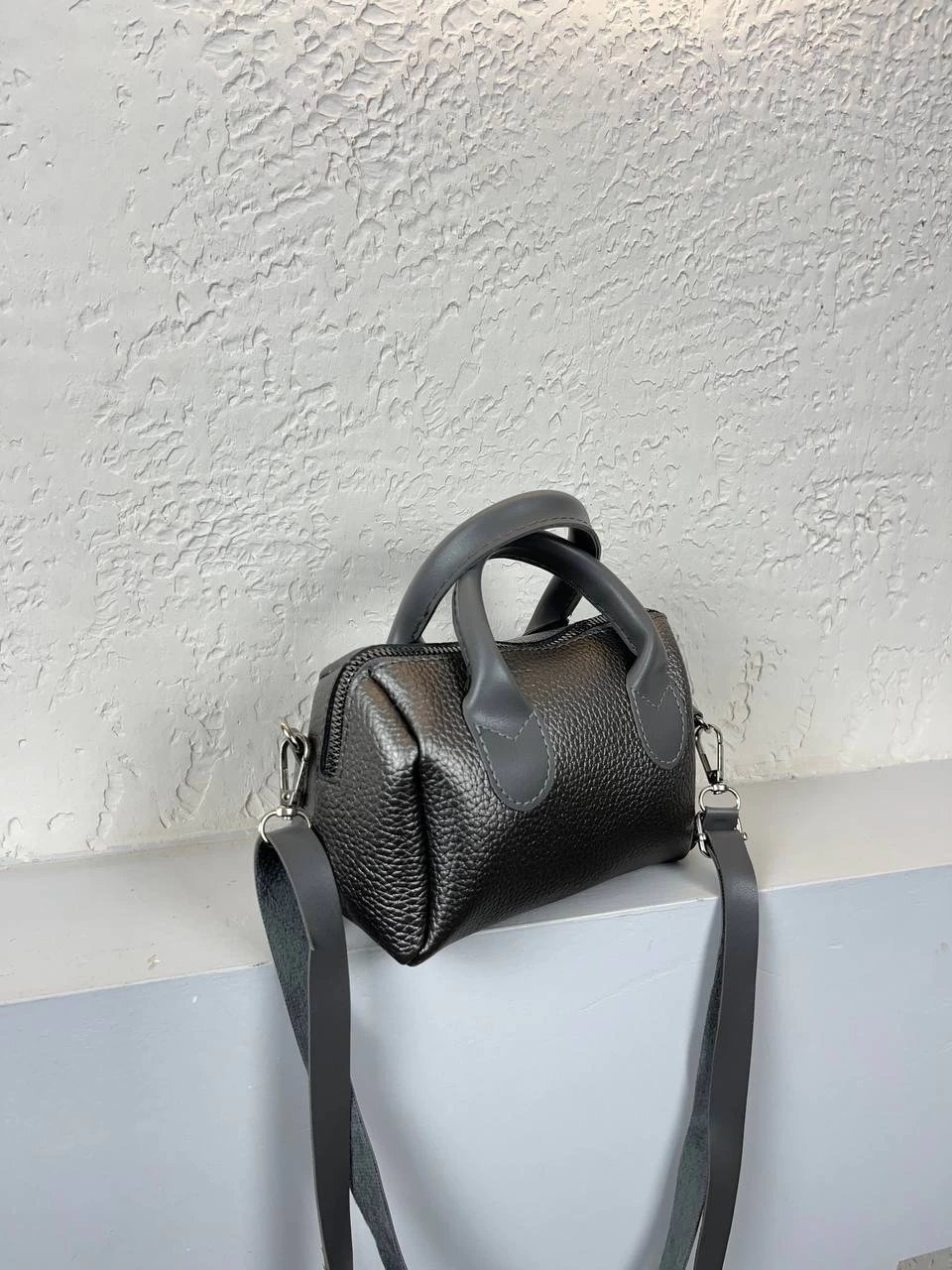 Gümüş Mini Boy Çapraz Çanta CB5622