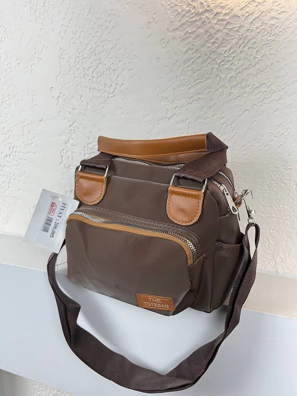 Kahve 3 Bölme Kalite Çanta CB6910