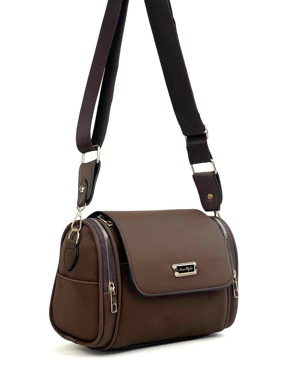 Kahve 4 Bölme Kalite Çanta CB9811