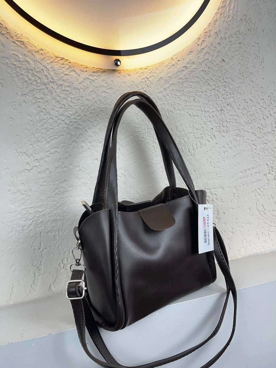 Kahve EN YENİSİ YAVRULU ÇANTA CB1287