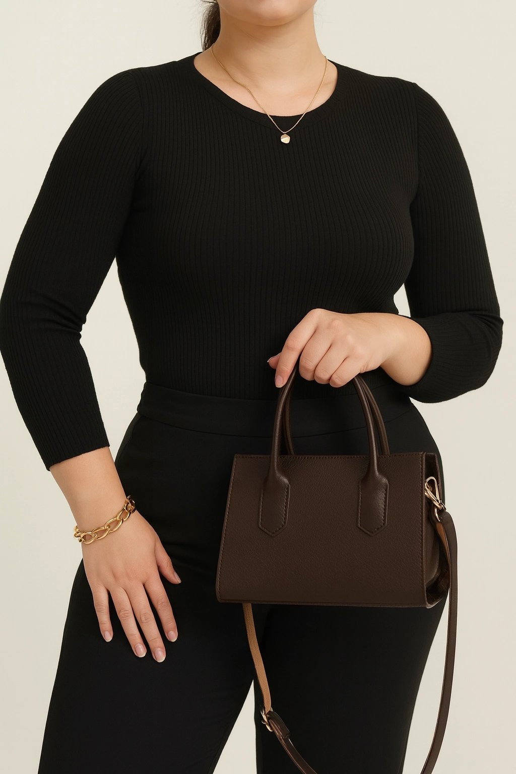 Kahve Kalıp Yeni Sezon Çanta CB4139