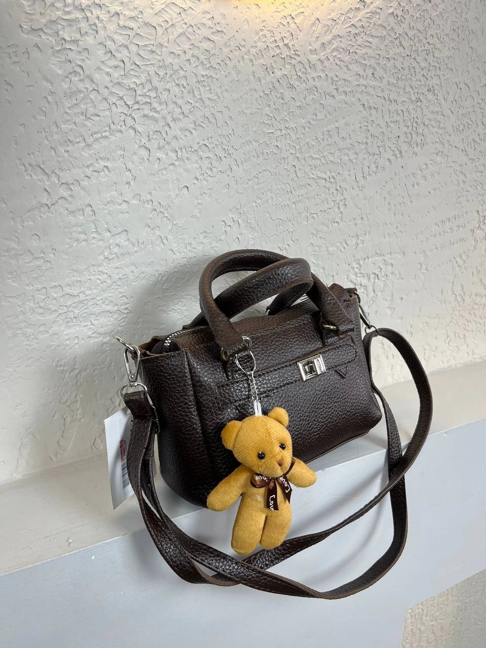 Kahve KALİTE Ayıcıklı Çanta CB1203