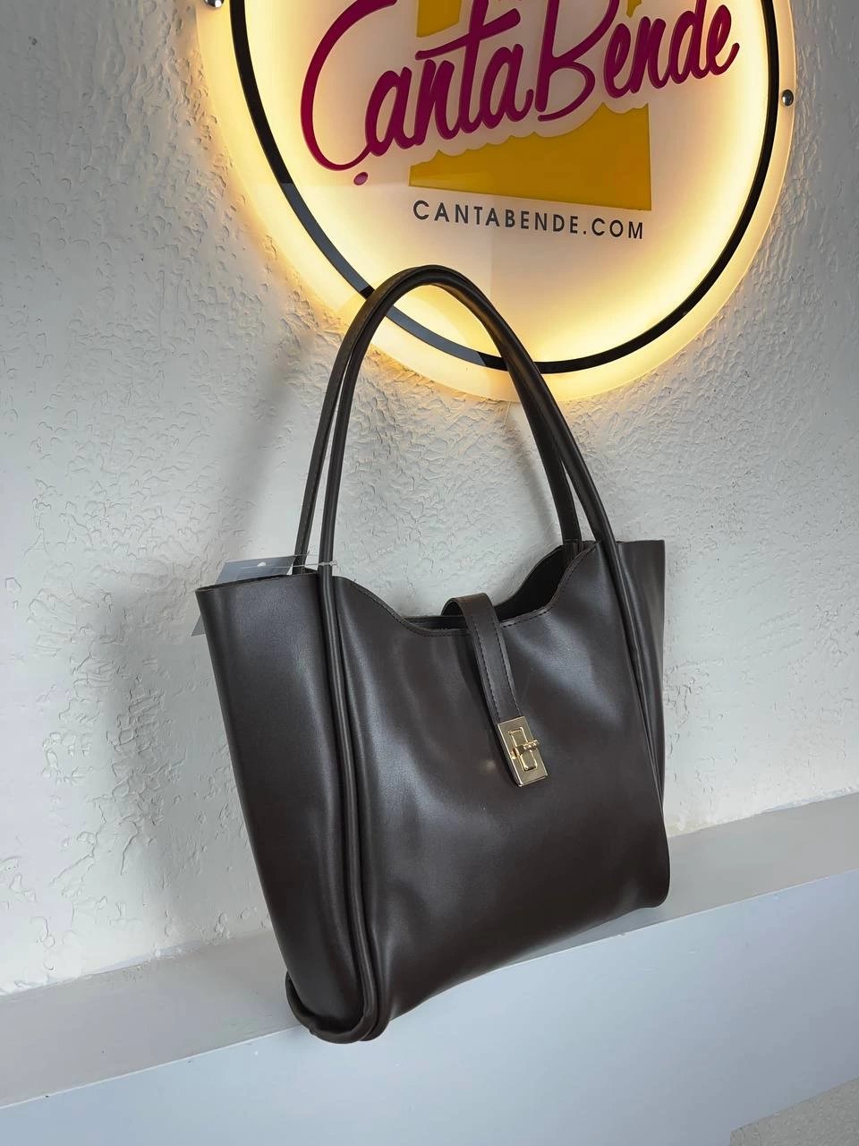 Kahve Kalite Deri Kol Çanta CB3209