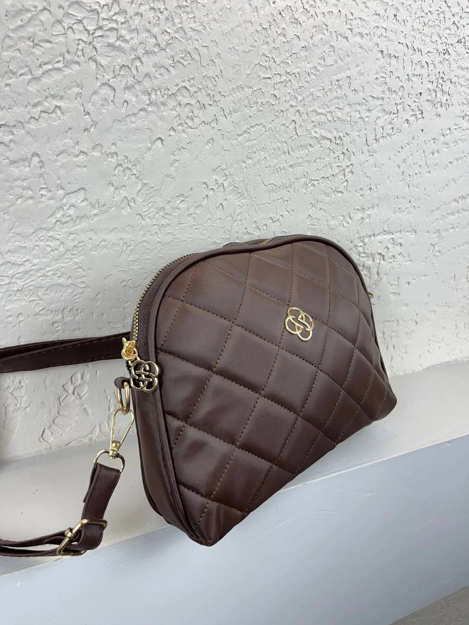 Kahve Kalite Kapitone Çanta CB9651