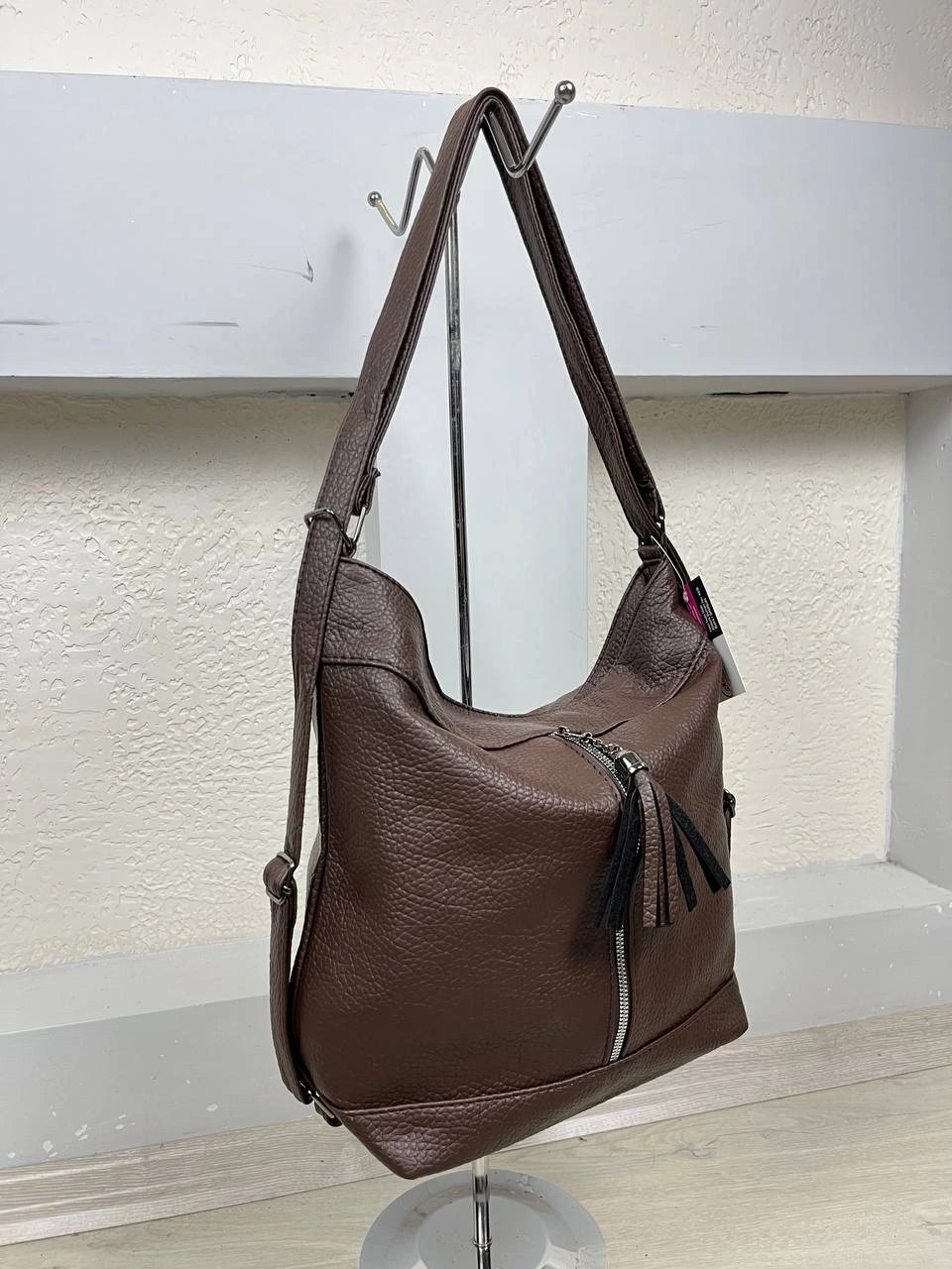 Kahve Renk Hem Sırt Hem Kol HB Çanta CB1790