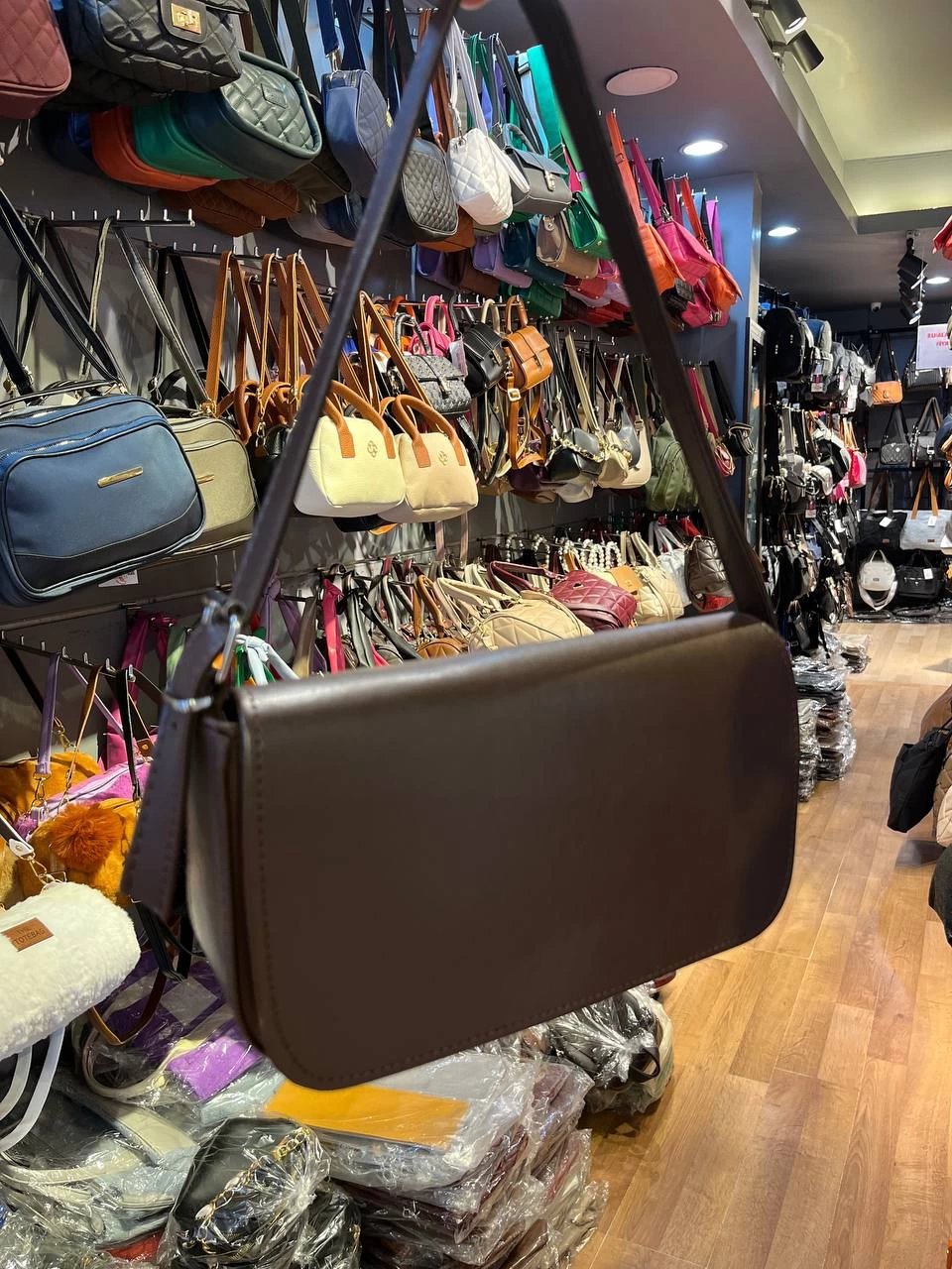 Kahve Renk Kalıp Kol Çanta CB5271