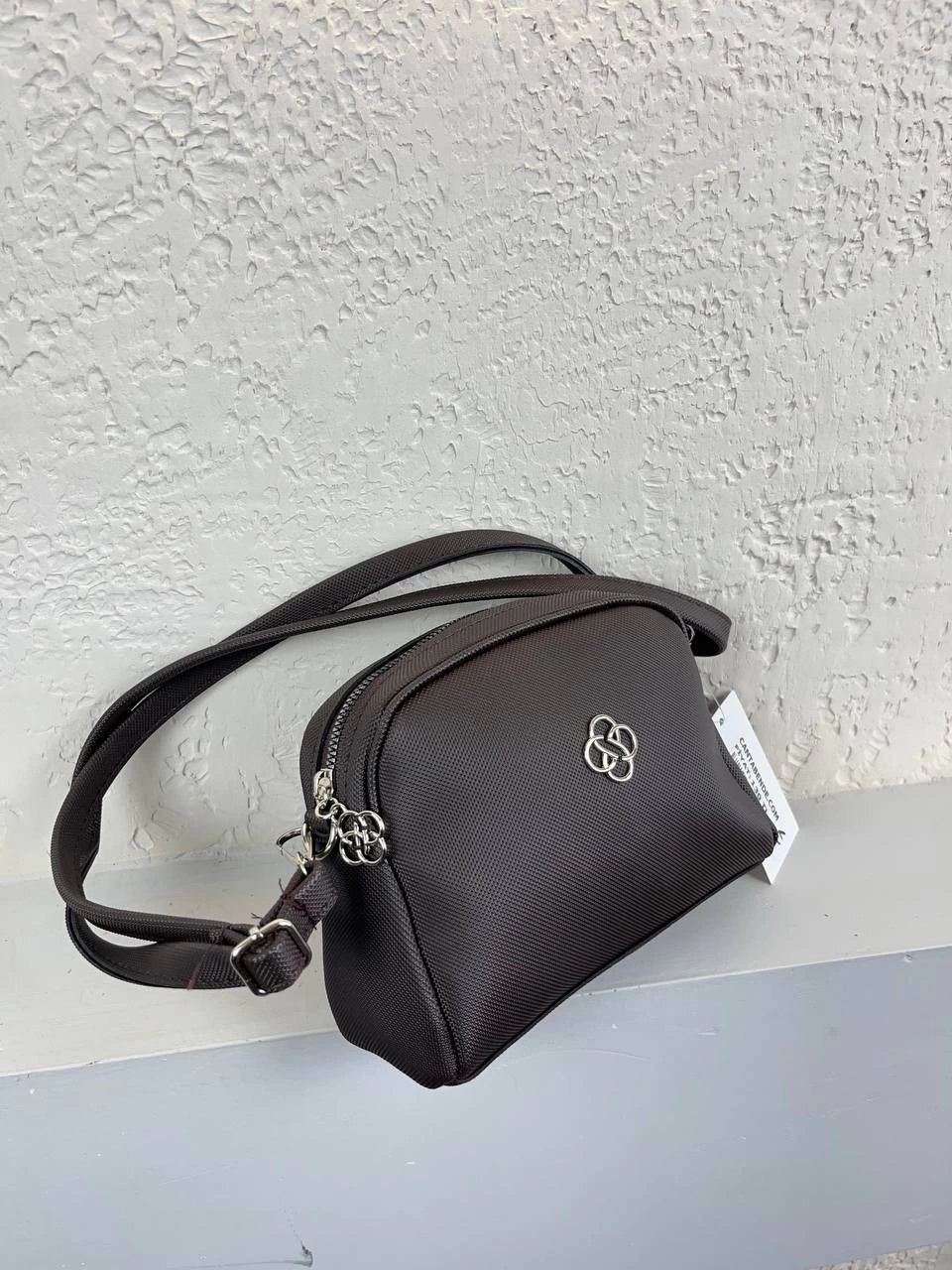 Kahve Renk Lakos Çapraz Çanta CB4252