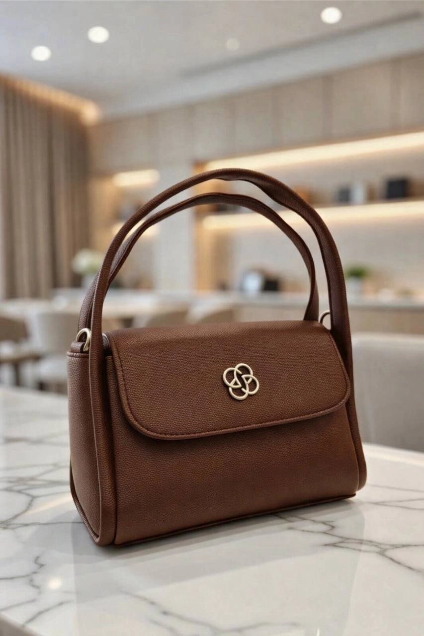 Kahve Renk Lakos Deri Yeni Çanta CB00999