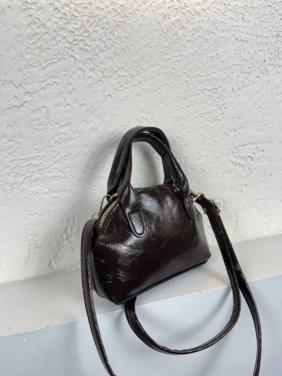 Kahve Renk Mini Boy Çanta CB1021