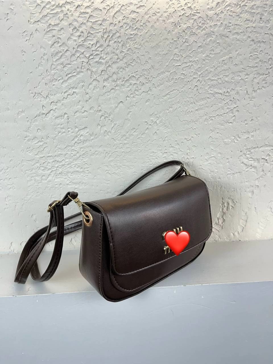 Kahve Renk MİO Kalıp Çapraz Çanta CB9171