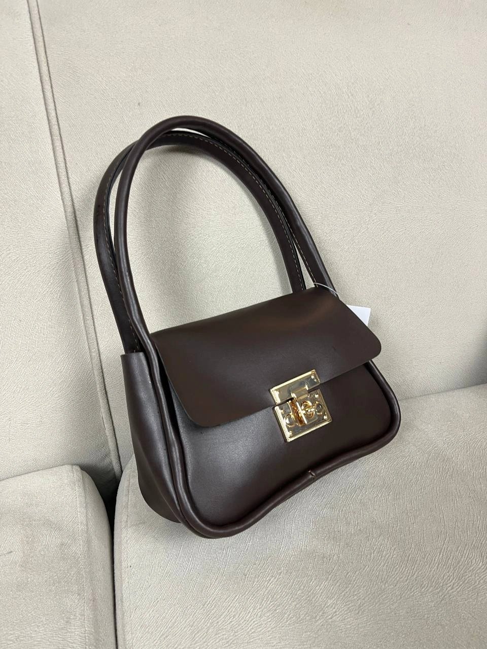 Kahve Renk Önü Kilit Kalite Çanta CB90901