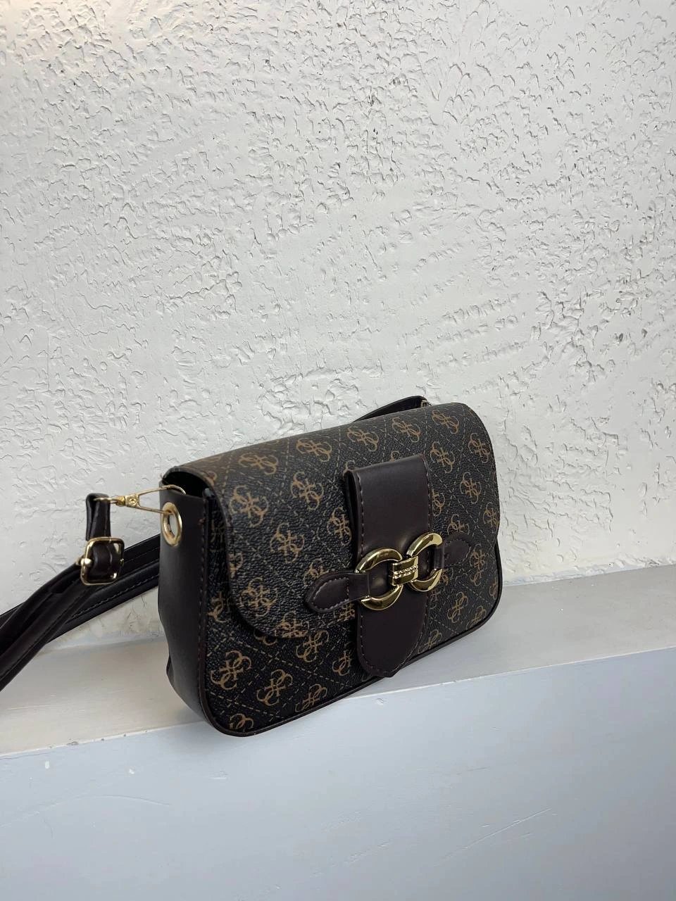 Kahve Renk Tokalı Çanta CB9100