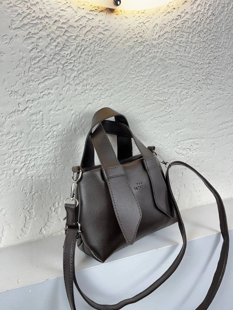 Kahve Renk Tote 2025 Çanta CB6374