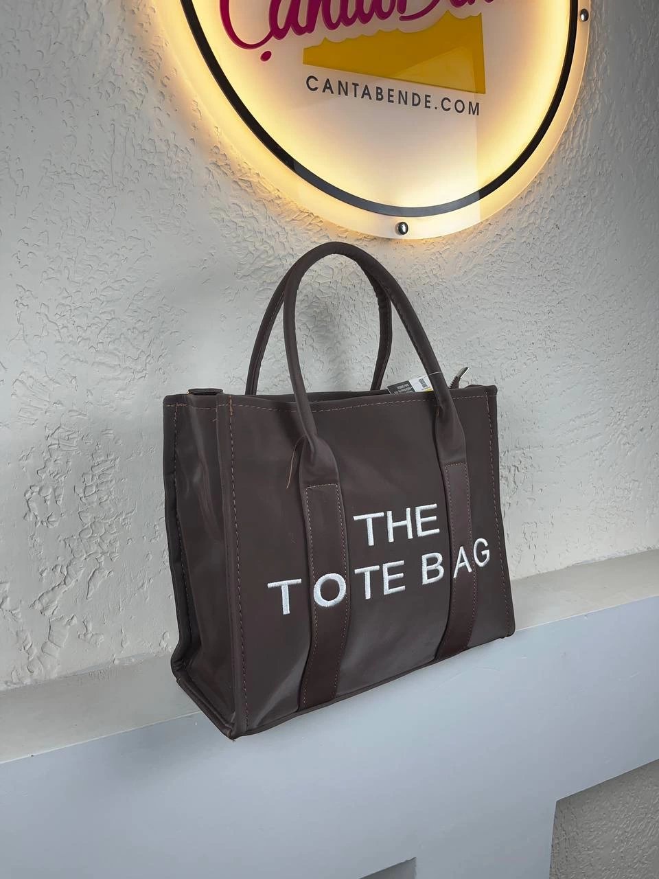 Kahve Renk Tote Çanta CB8541