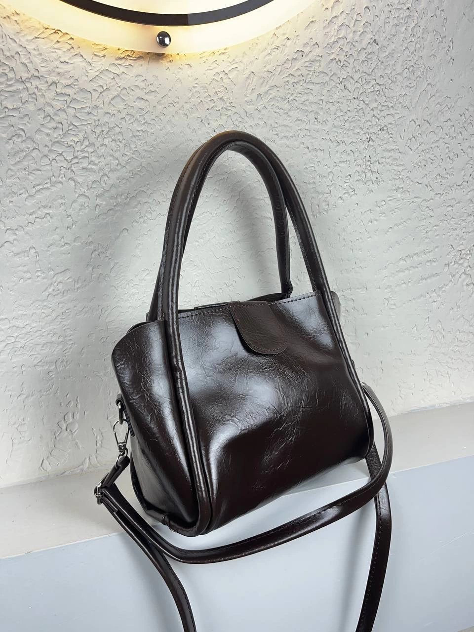 Kahve Renk Yavrulu Çanta CB5274