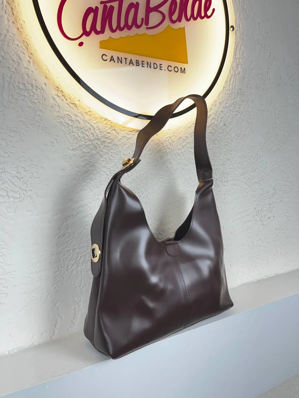 Kahve Renk Yavrulu Kalite Çanta CB2082