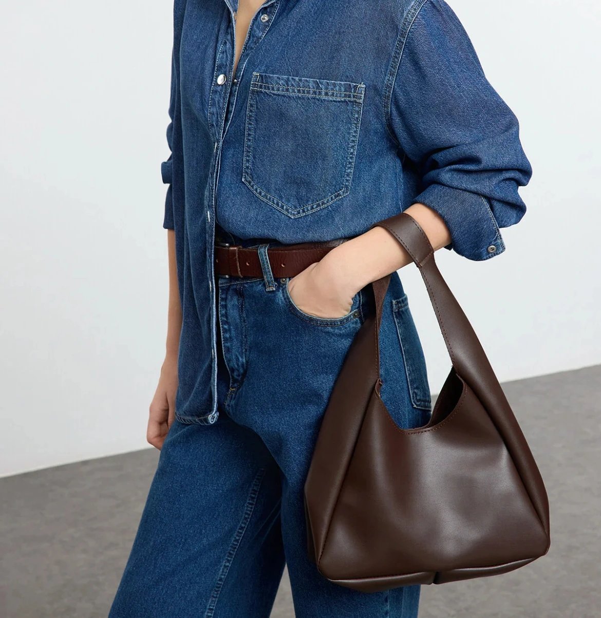 Kahve Renk YAVRULU KALİTE Çanta CB2742