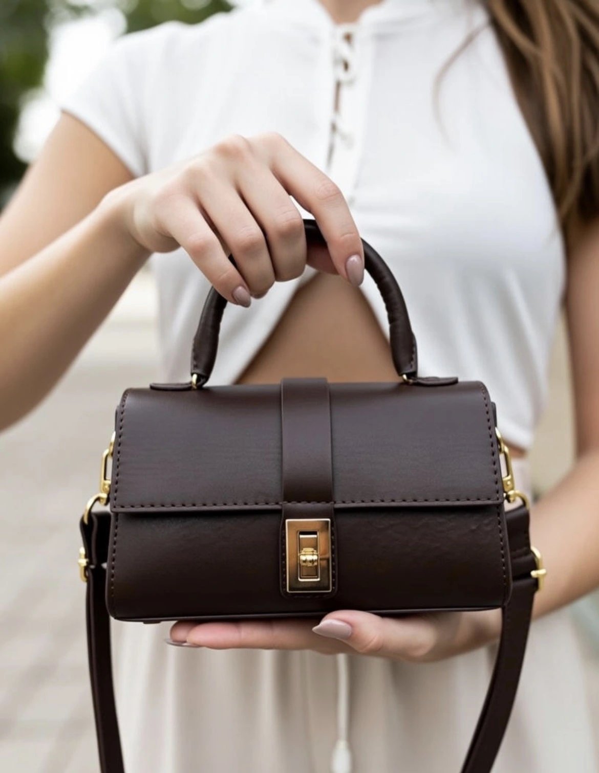 Kahve Renk YENİ Çanta SARE2025