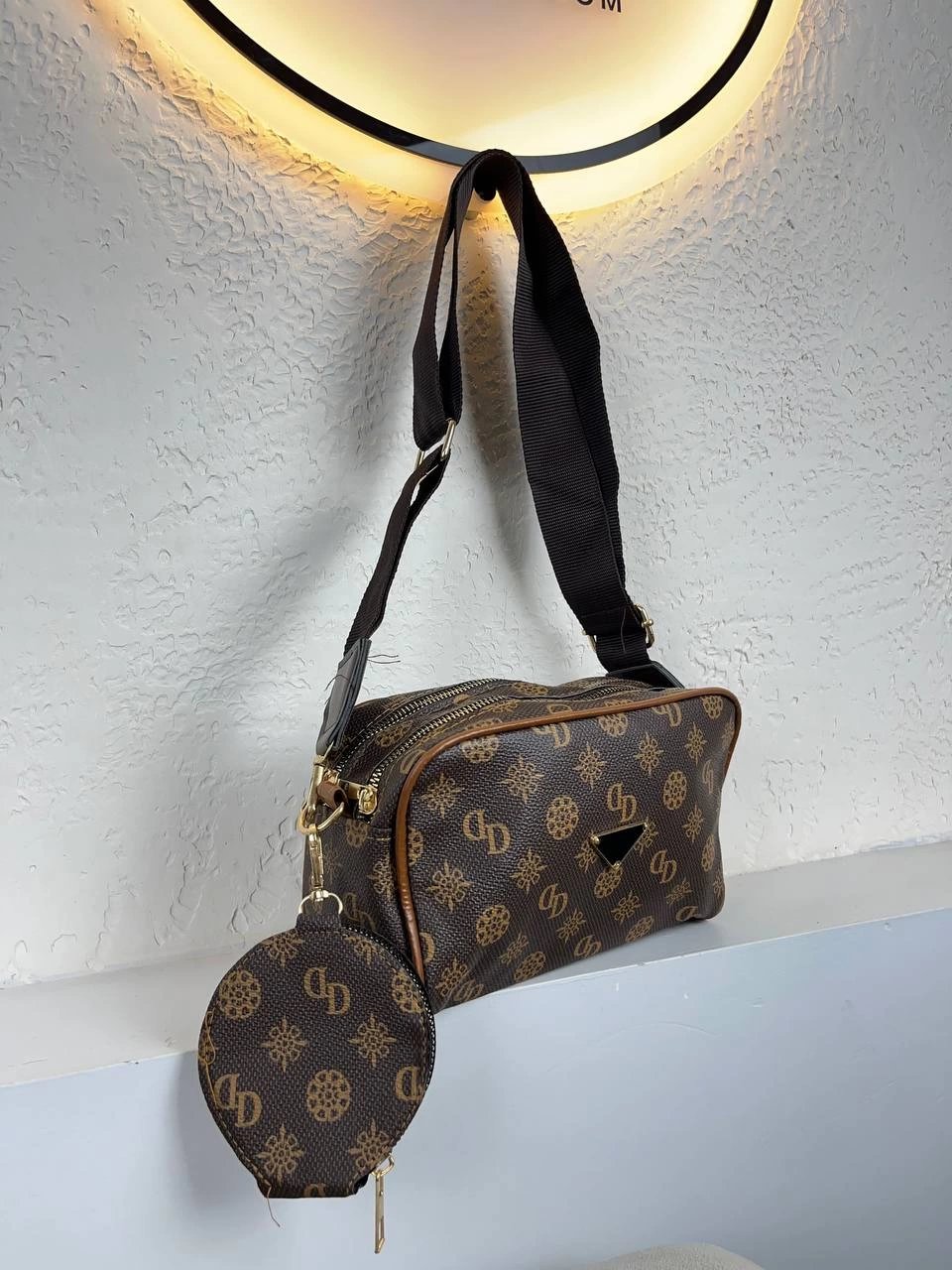 Kahve Renk YENİ CÜZDANLI ÇANTA YAZ2025