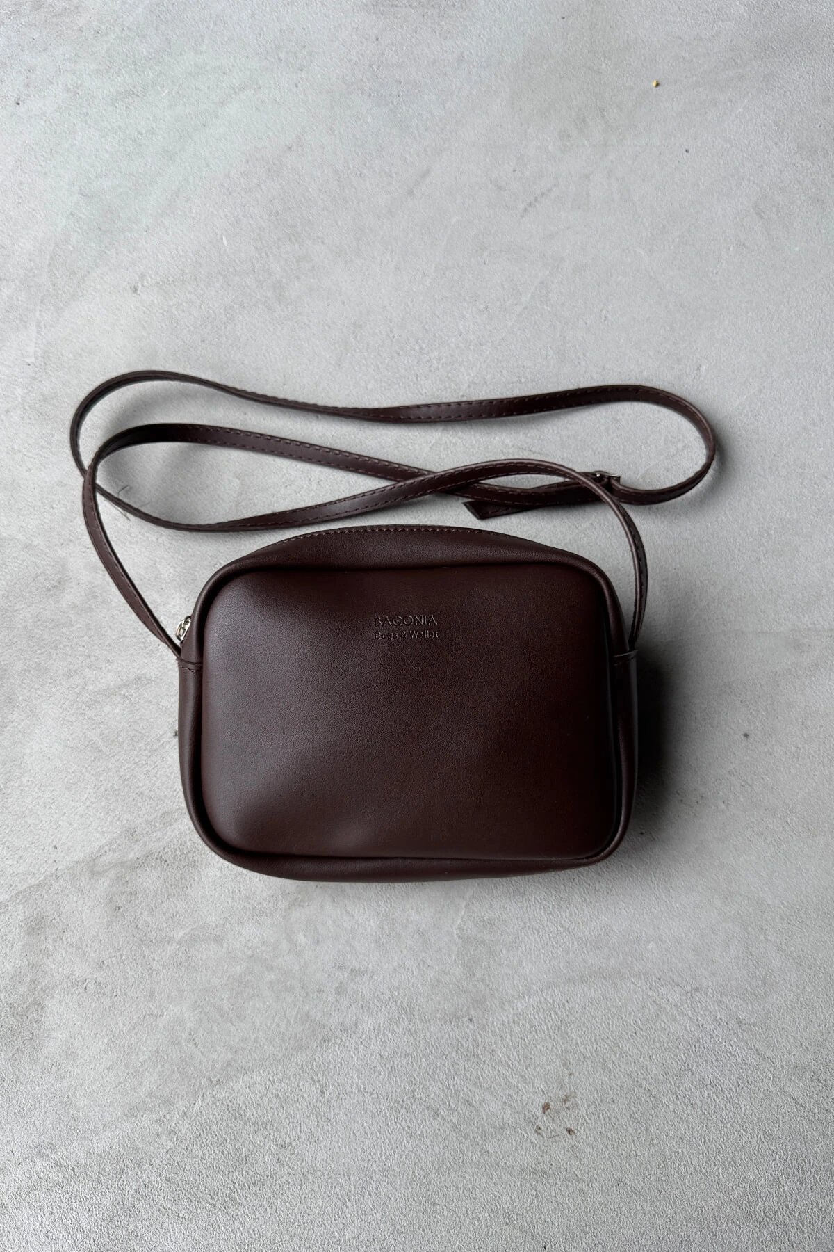 Kahve Renk Yumuşak Deri TONY Çanta CB1294