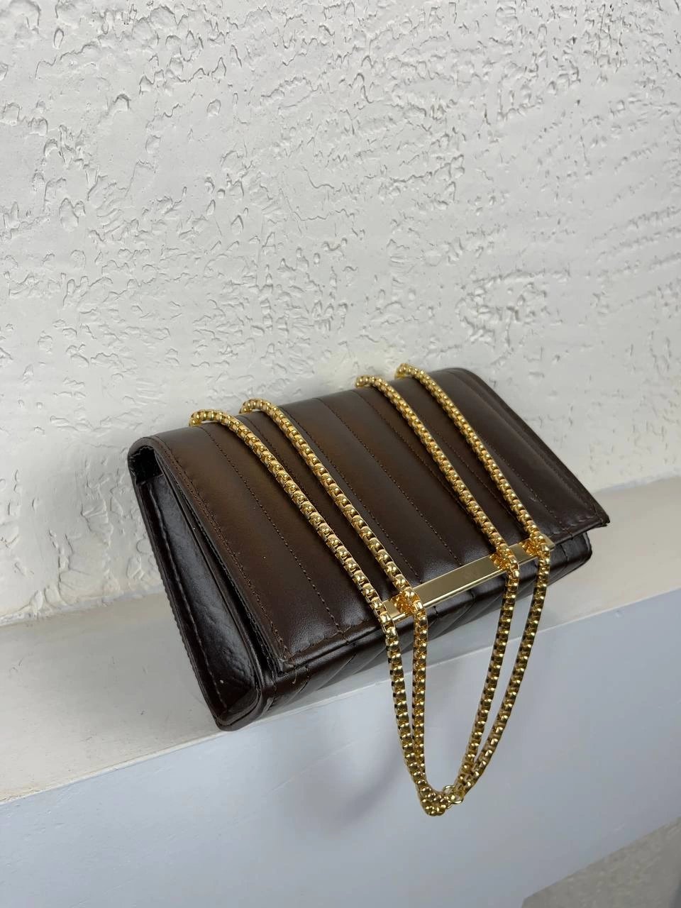 Kahve Zincirli Çapraz Çanta CB5255