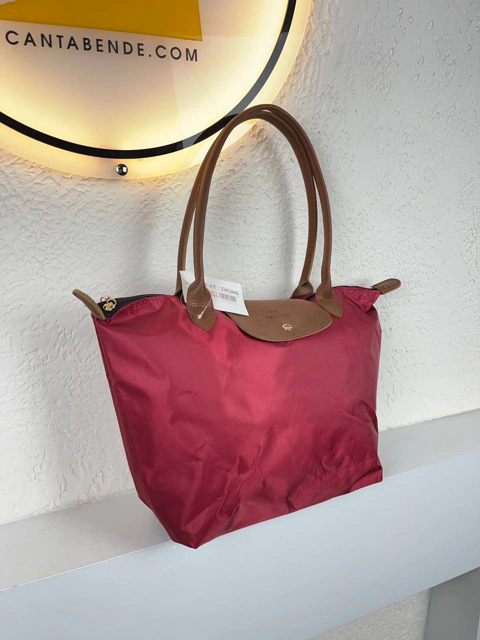 Kırmızı Renk Büyük Boy Kol Çanta CB9077