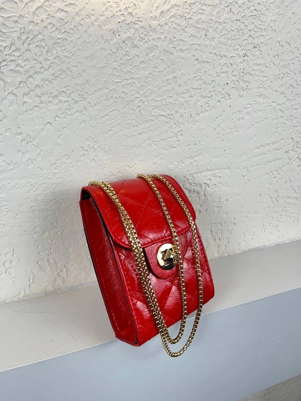 Kırmızı Renk YENİ ZİNCİRLİ Çanta CB6814