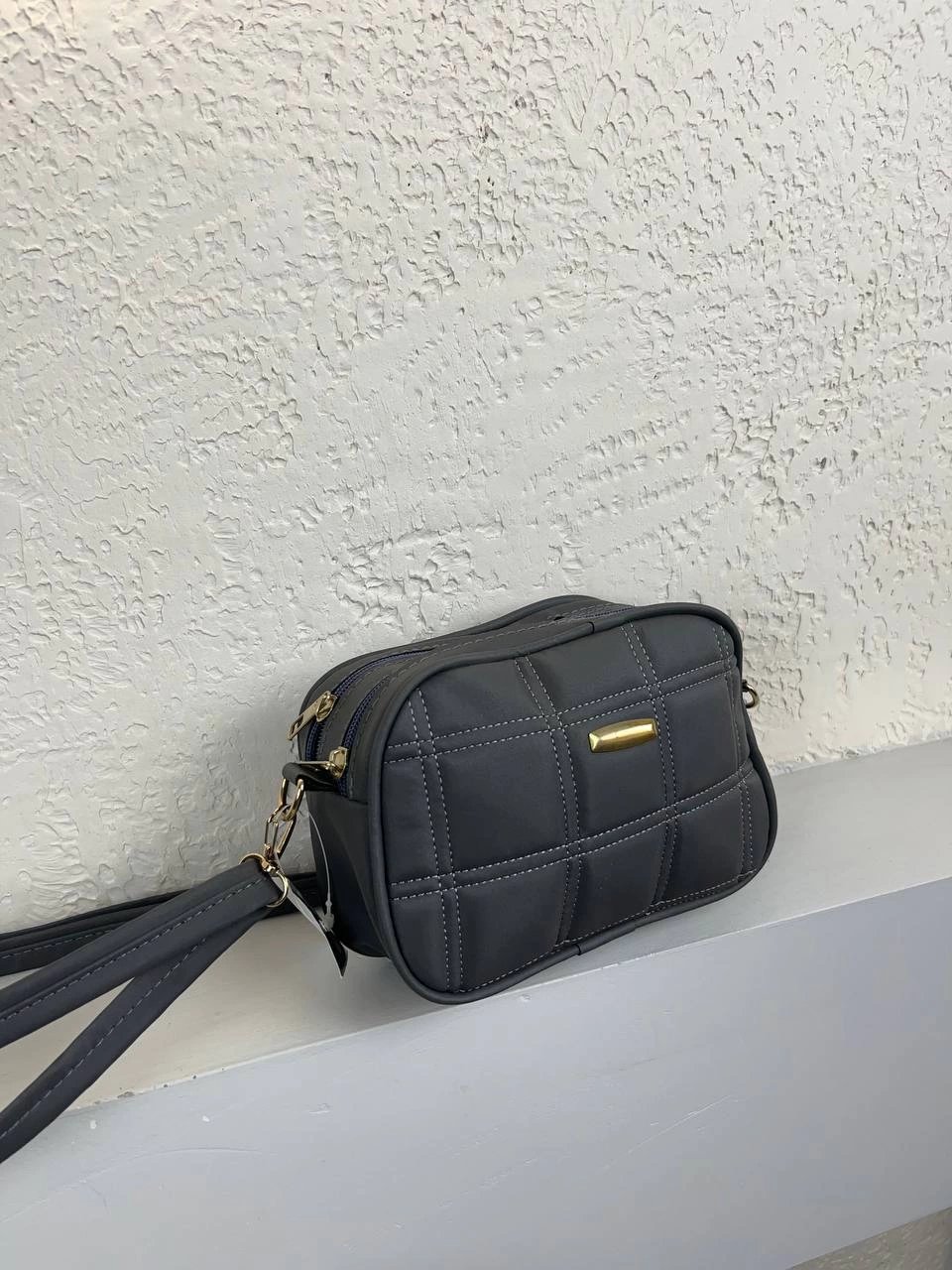 Koyu Gri Renk 2 Bölme YENİ ÇANTA CB1452