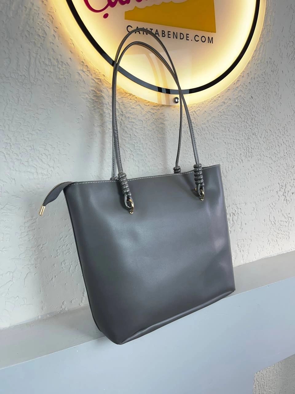 Koyu Gri Yumuşak 2025 Kol Çanta CB8137