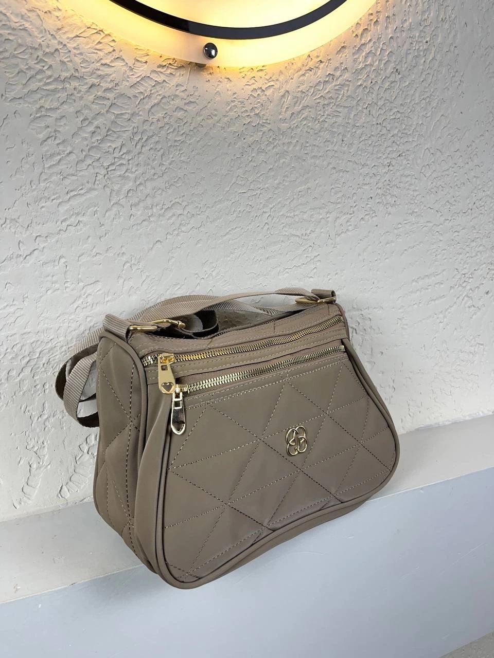 Koyu Vizon 4 Bölmeli Çanta CB4128