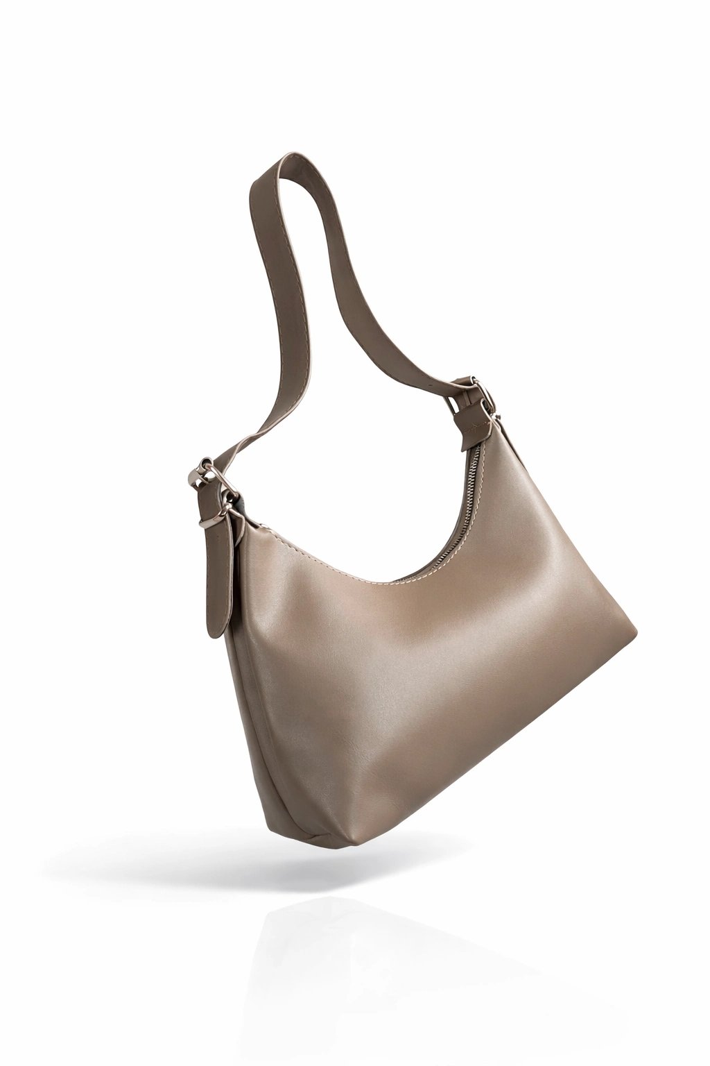 Koyu Vizon Baget Çanta CB68141