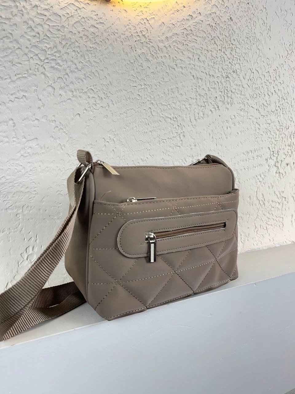 Koyu Vizon Renk 3 Bölme Çanta YENİ CB3974