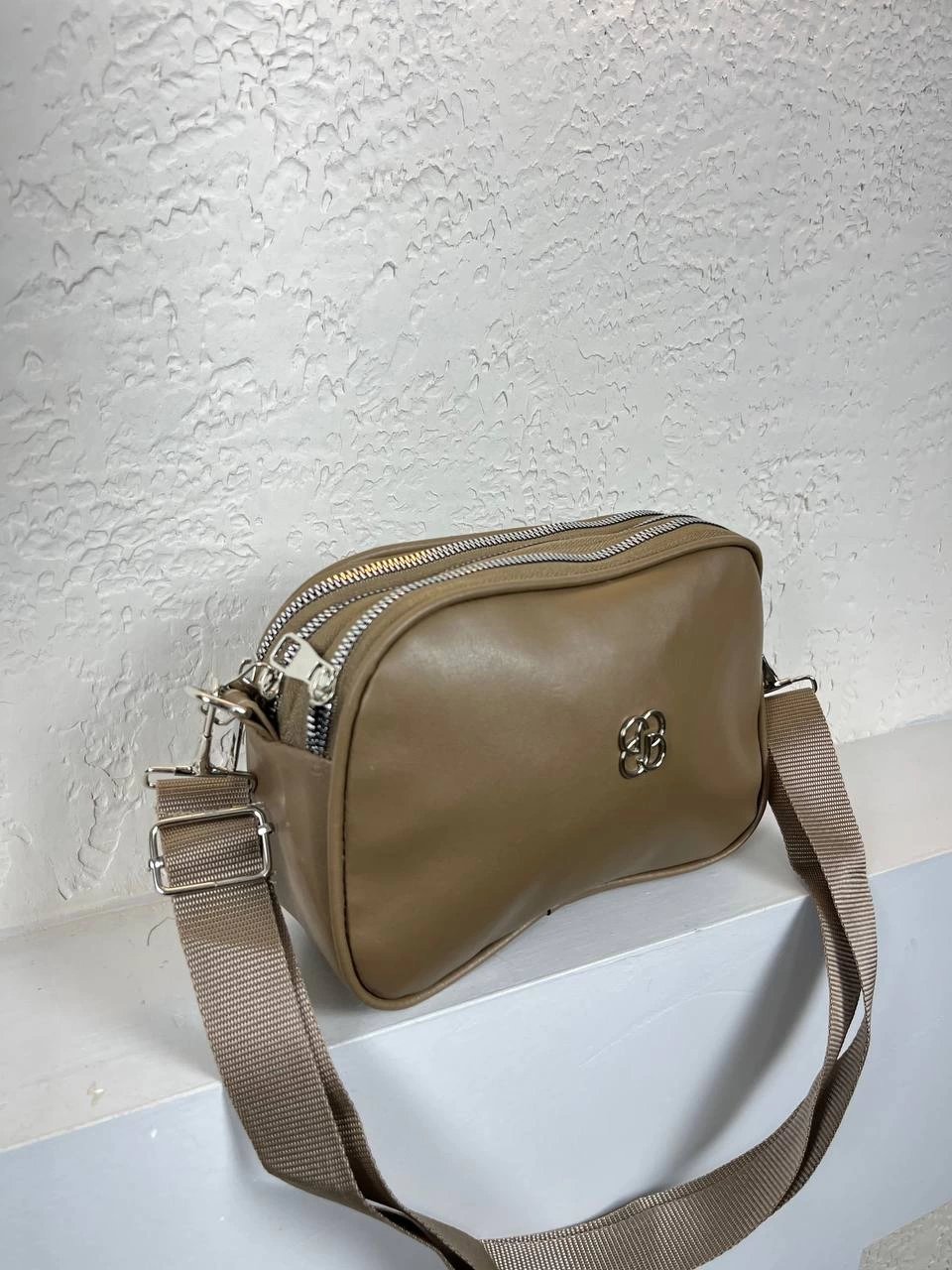 Koyu Vizon Renk 3 Bölme Kalite Çanta CB6370