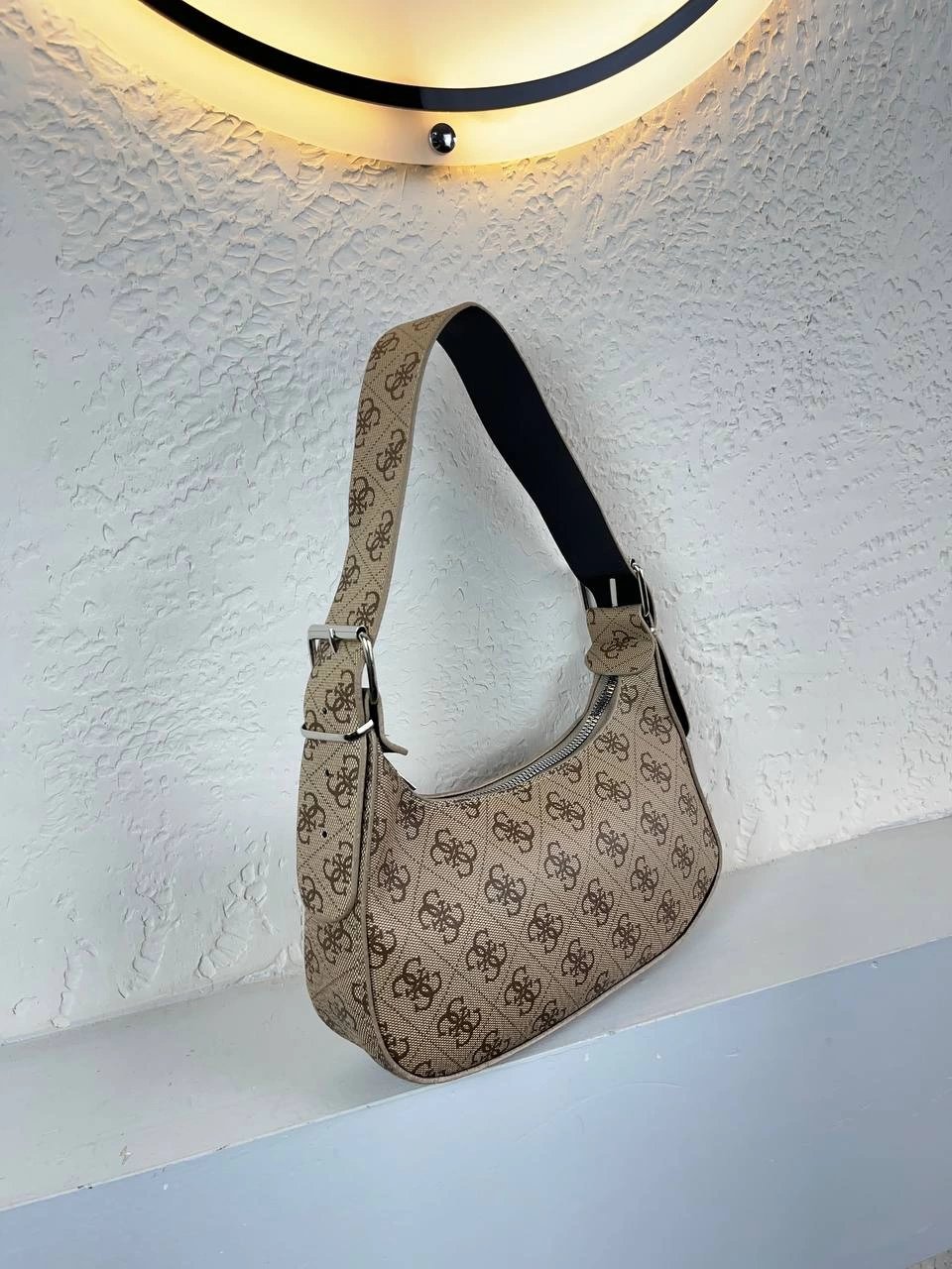 Koyu Vizon Renk Baget Çanta CB8134