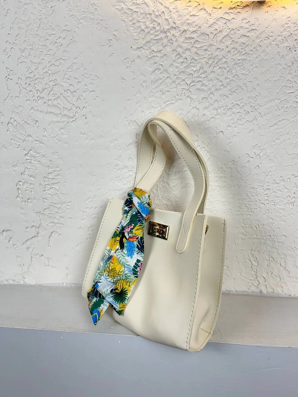 Krem Fularlı Yeni Sezon Çanta CB3682