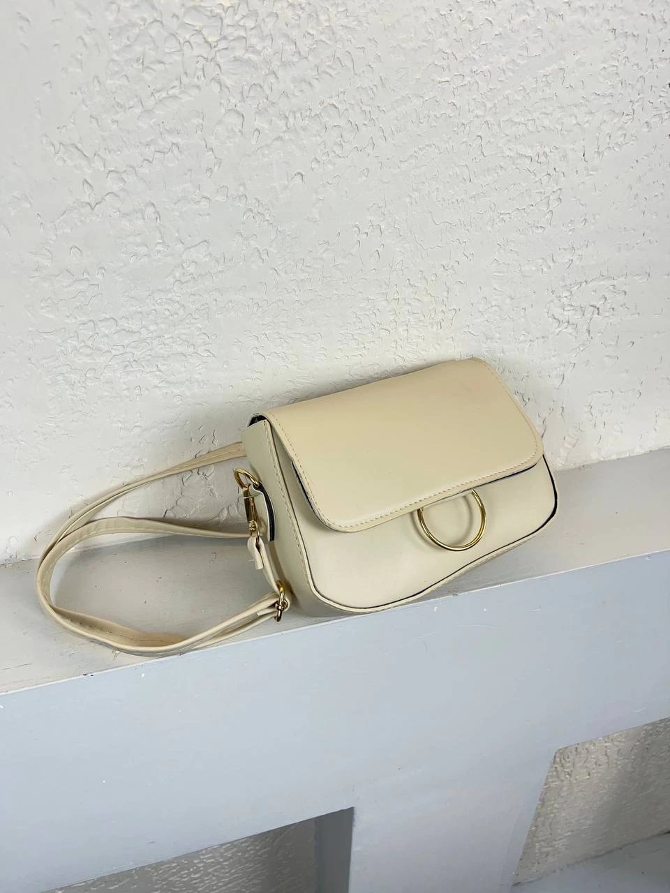 Krem Halkalı Çanta CB41932