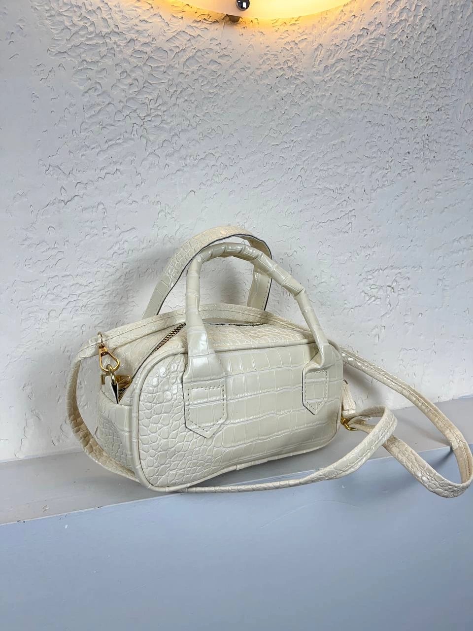 Krem KROKO MIO Çanta CB2073